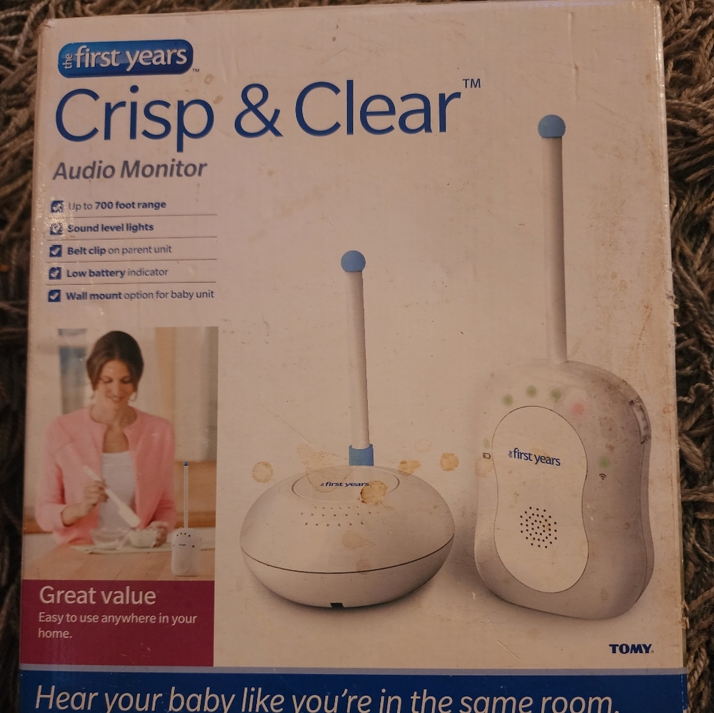 The First Years Crisp & Clear Audio Monitor
